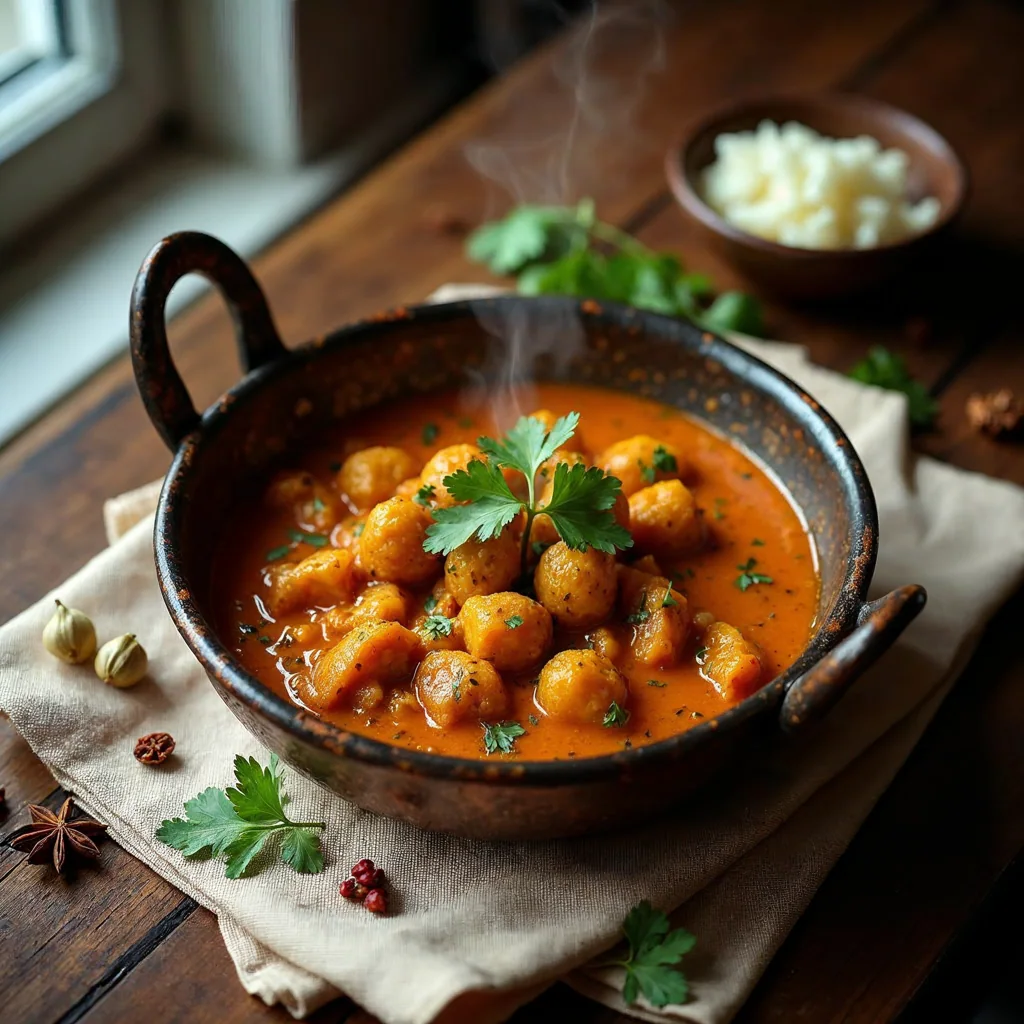 Balti Dal Fry (Vegano)