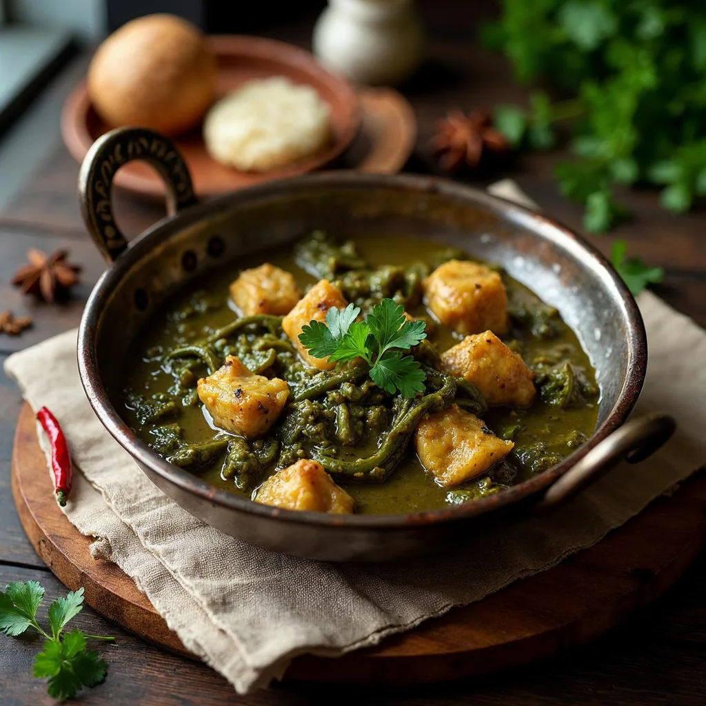 Murg Saag
